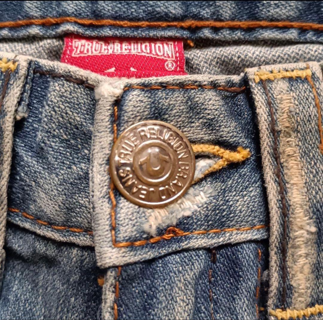 True Religion ブーツカットデニム パッチワーク 新品タグ付き