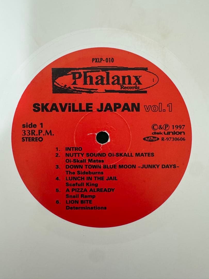 V/A SKAVILLE JAPAN レコード 美品
