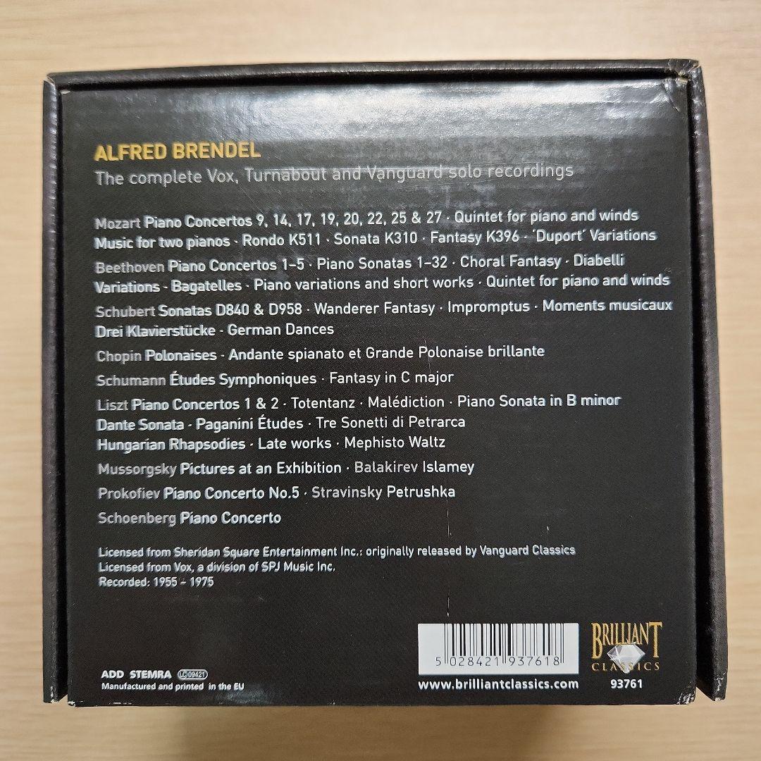 ALFRED BRENDEL 35CD ボックス