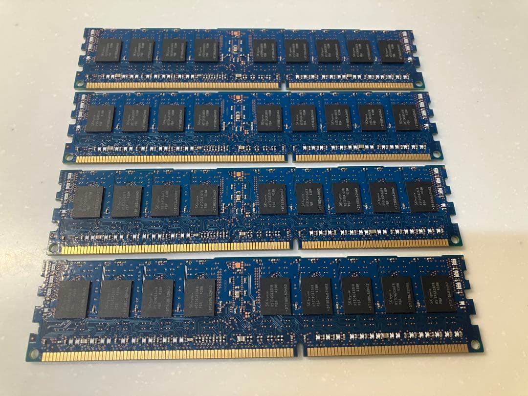 SK hynix DDR3 メモリ 4枚セット 32GB