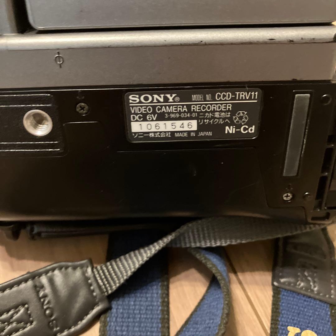 SONY ビデオカメラ本体 ハンディカム CCD-TRV11 動作確認済み