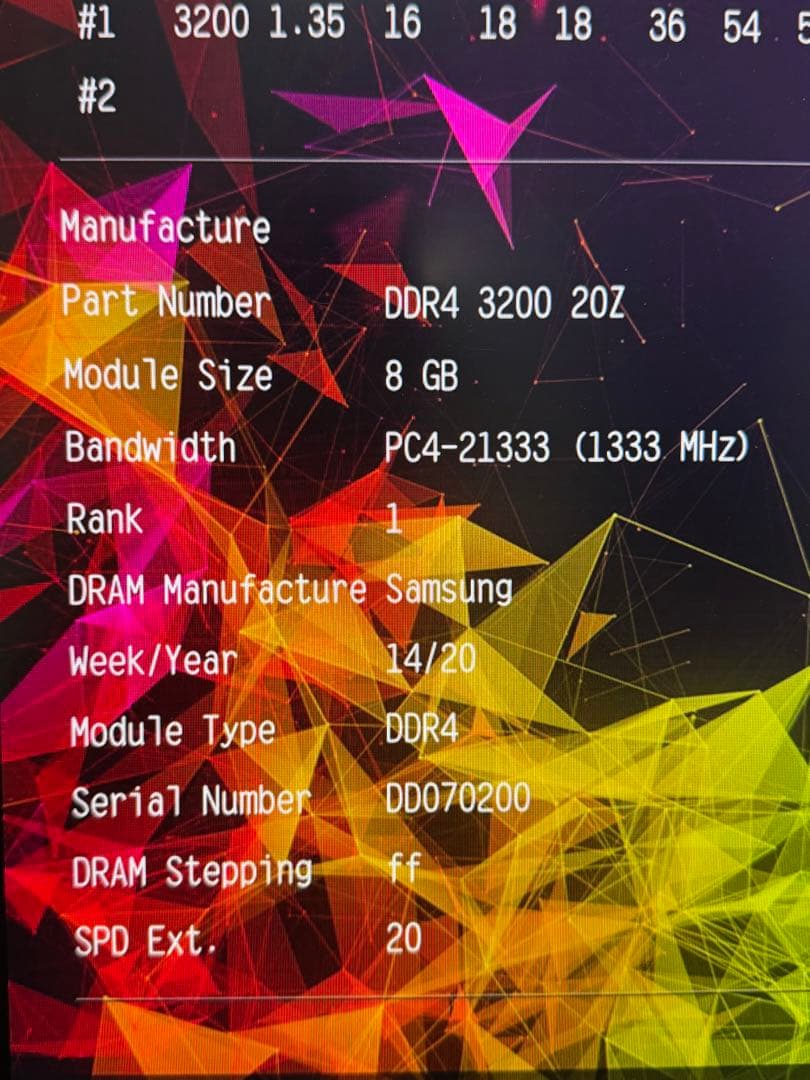 メモリー CFD Gaming DDR4 3200MHz 16GB (8GBx2)