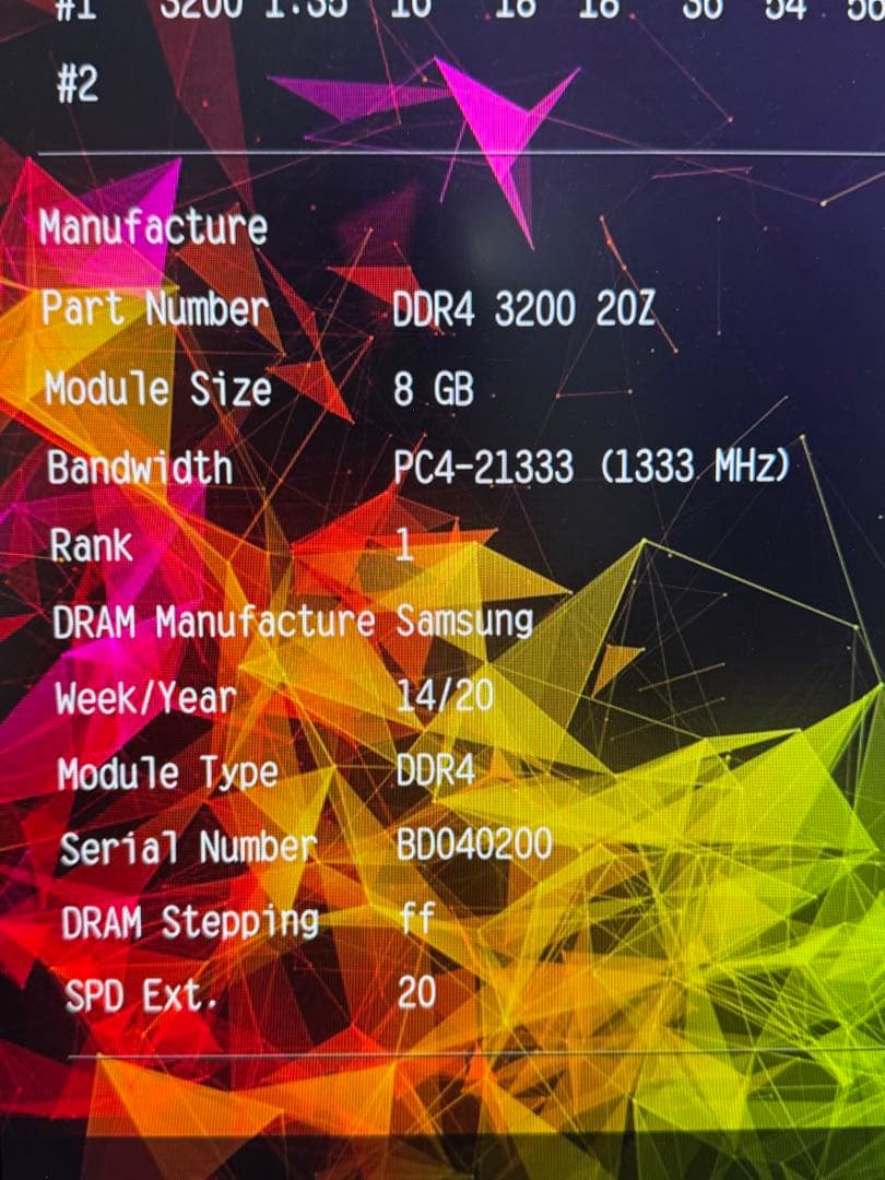 メモリー CFD Gaming DDR4 3200MHz 16GB (8GBx2)
