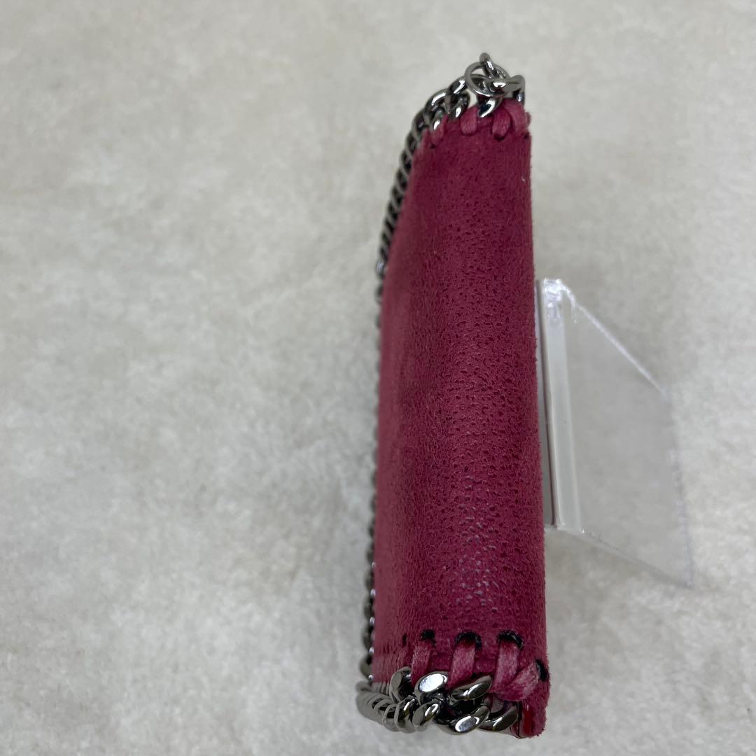Stella McCartney ステラマッカートニー 三つ折り財布 ボルドー赤