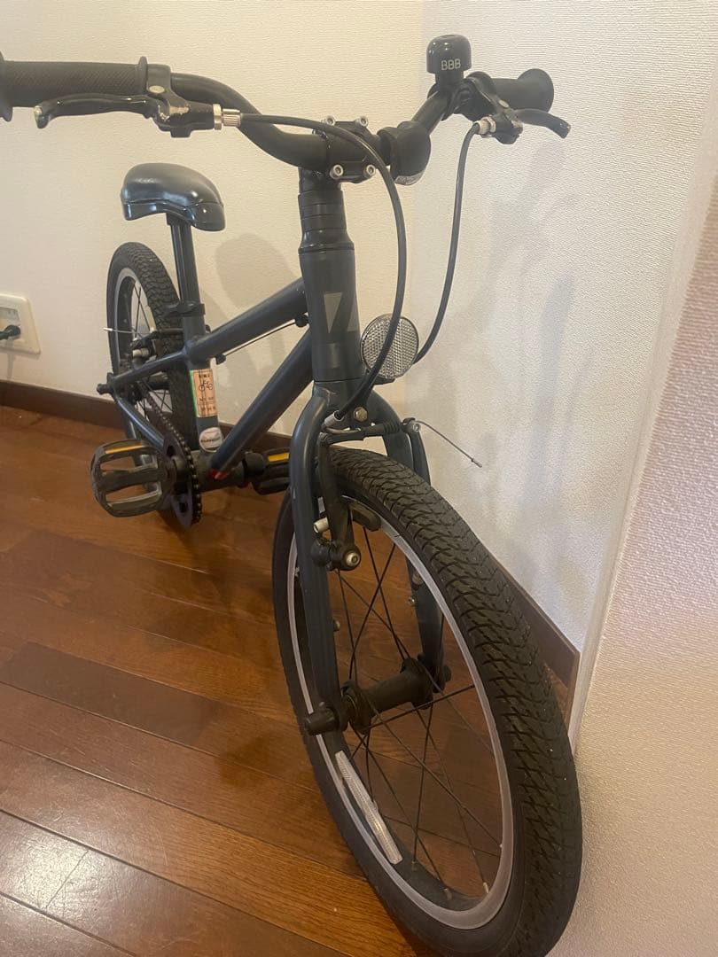 たまねぎ　RITEWAY 18インチ 子供用自転車 グレー