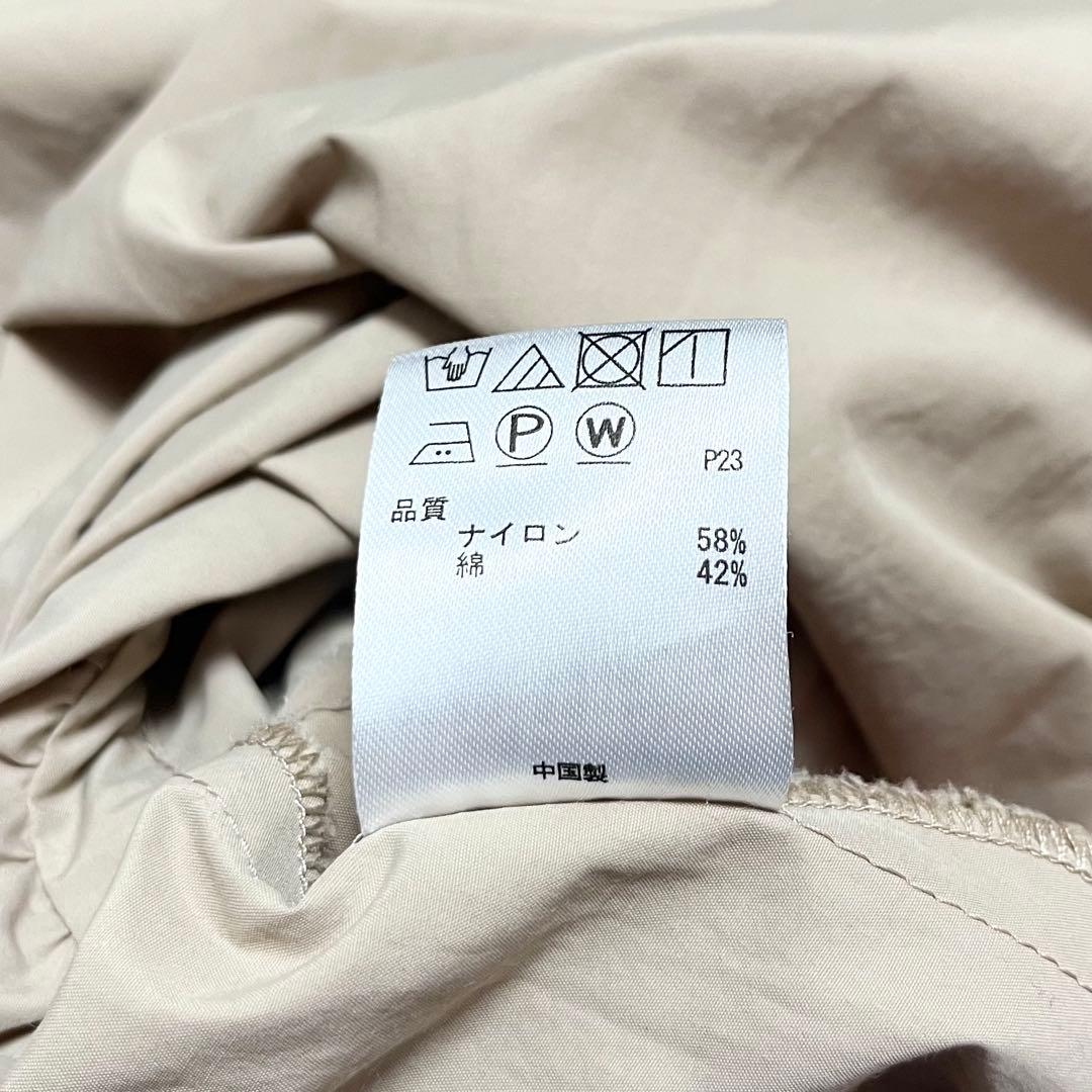 めー ！any SiS 【洗える】ロングギャザーライト モッズコートフレア