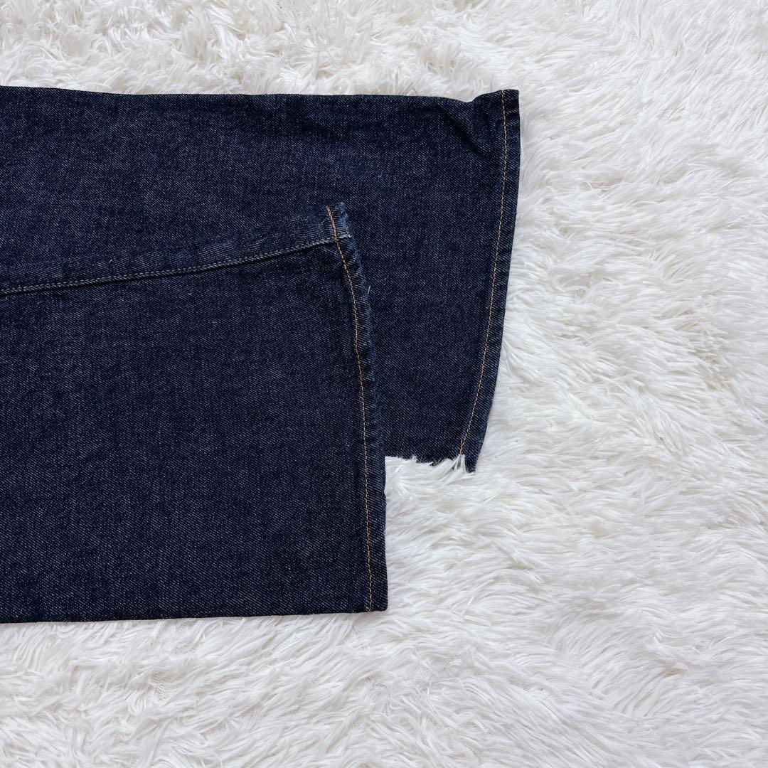 【極美品!!】MOUSSY MVS FLARE フレアデニム 24 　濃紺