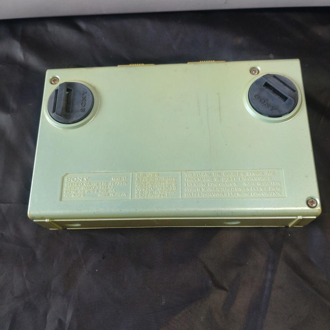 SONY WM-17 カセットプレーヤー（昭和レトロ）