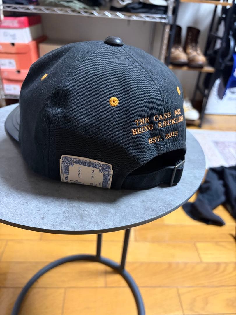帽子 THE H.W.DOG&CO 2 TONE LEATHER COTTON CAP