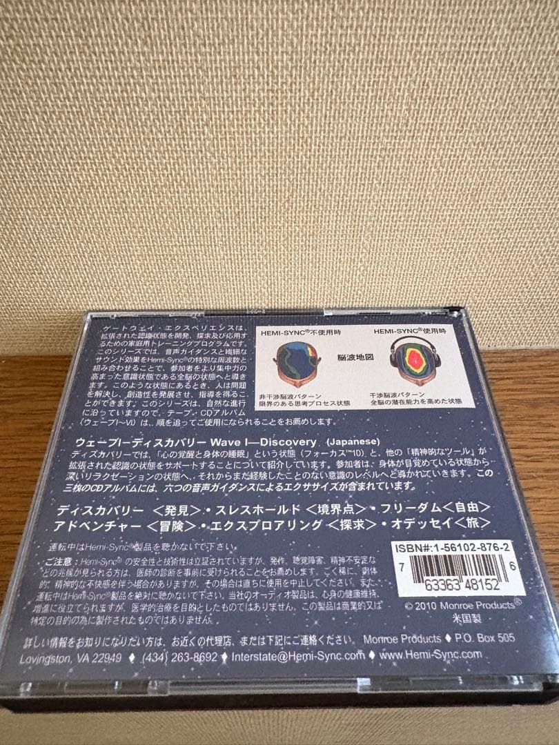 Hemi-Sync ゲートウェイエクスペリエンス 6枚セット
