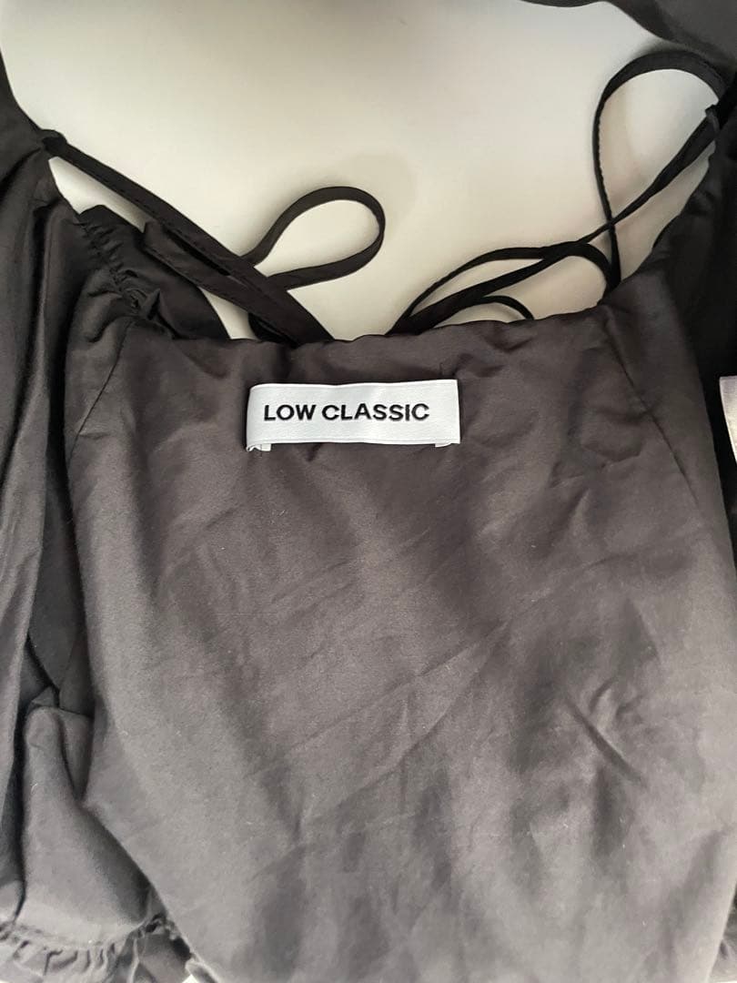 LOW CLASSIC 着用回数1回 ブラック Ssize