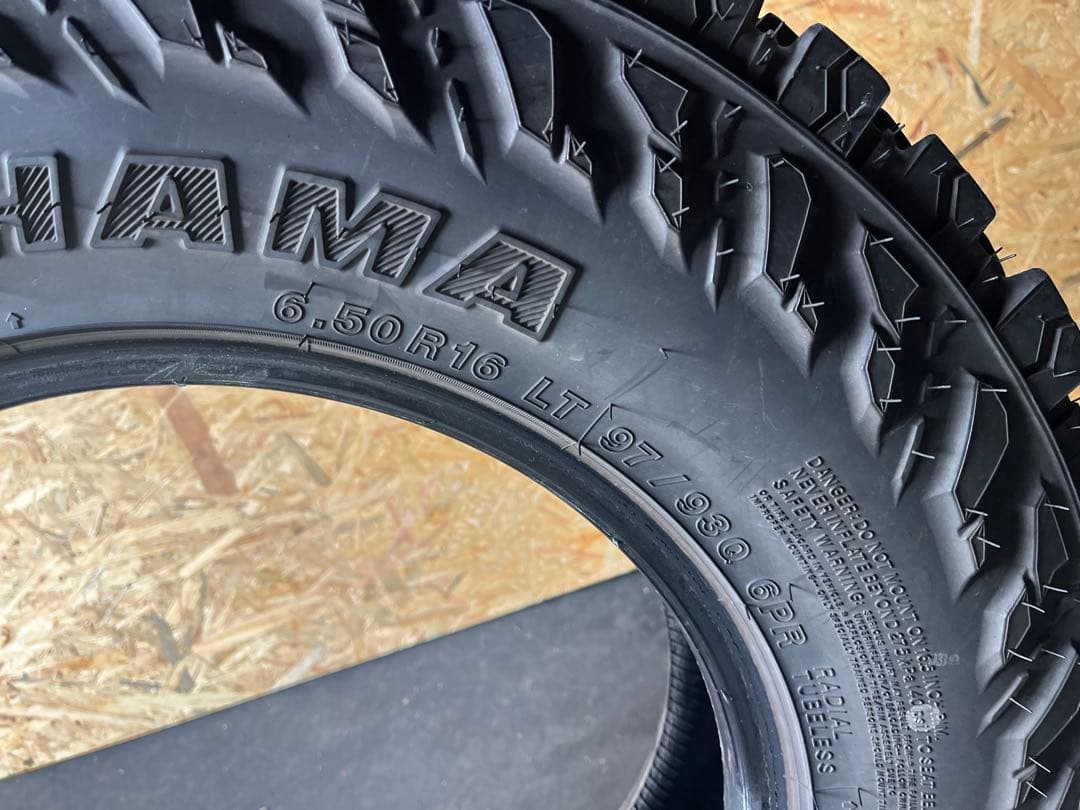 ヨコハマ　ジオランダー M/T G003 6.50R16LT 2021年7部山