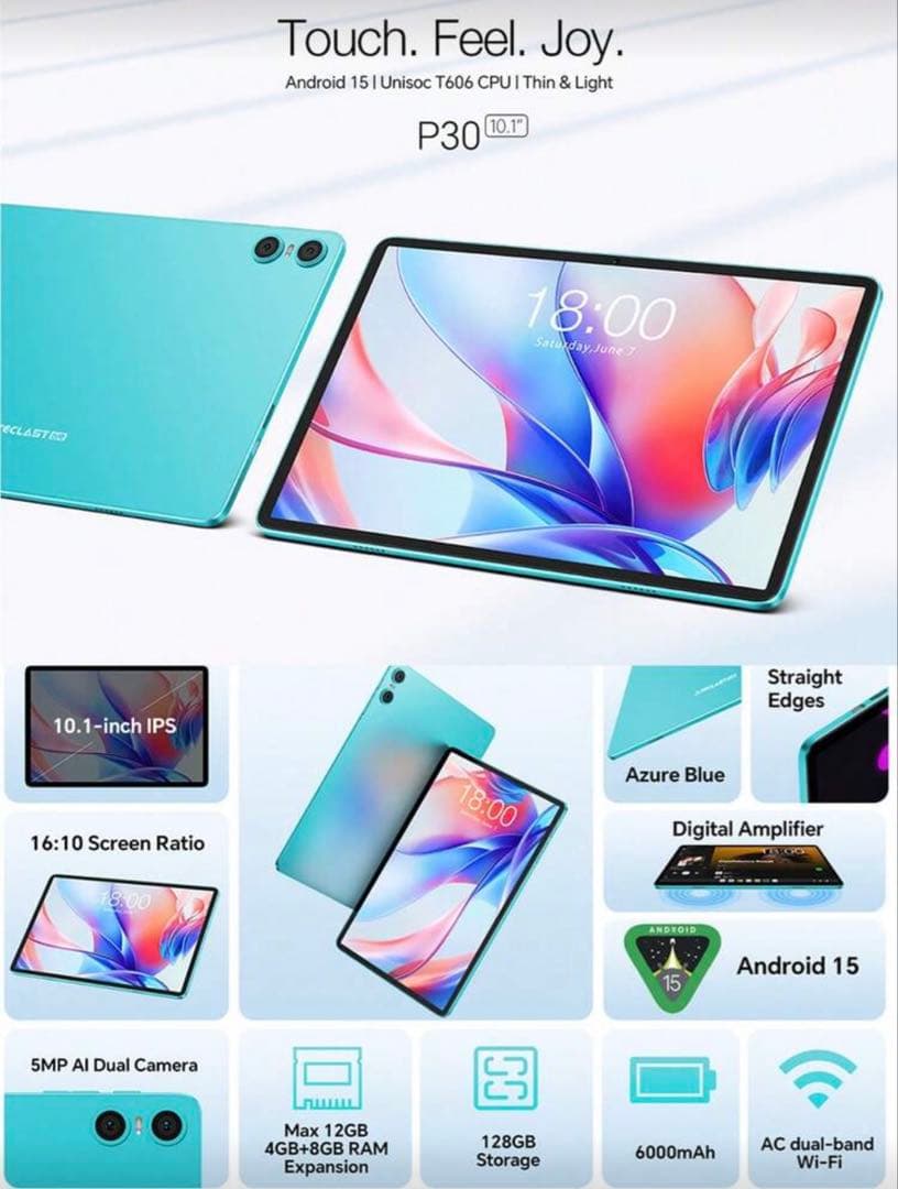 TECLAST P30 10.1インチタブレット