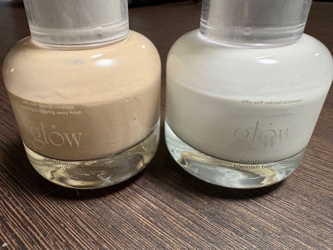 glow bbクリームファンデ・ノットドライコンシーラー