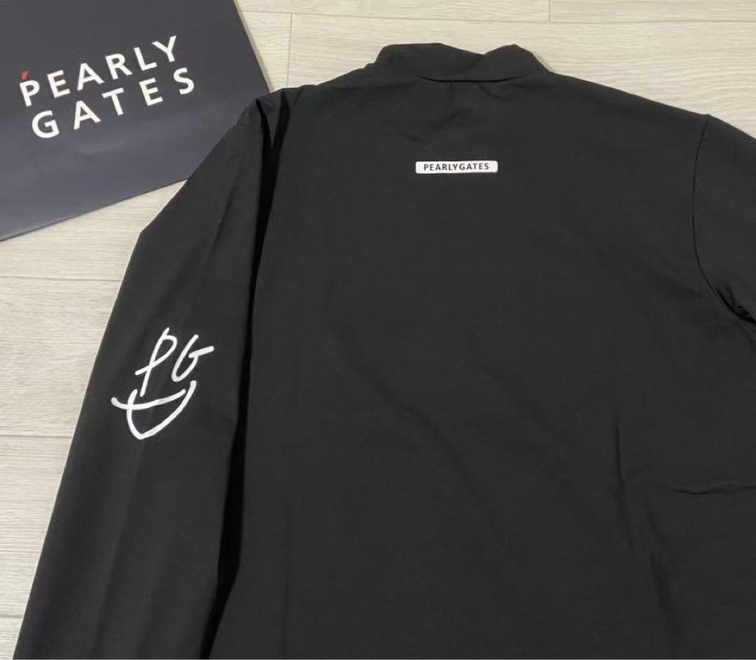 新品 新商品 日本正規品 パーリーゲイツ 吸水速乾 遮熱 裏起毛 黒 7 XXL