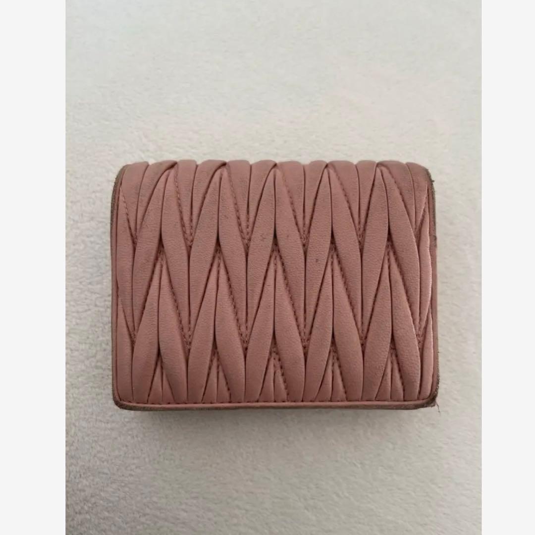 miumiu マテラッセ　ミニ財布