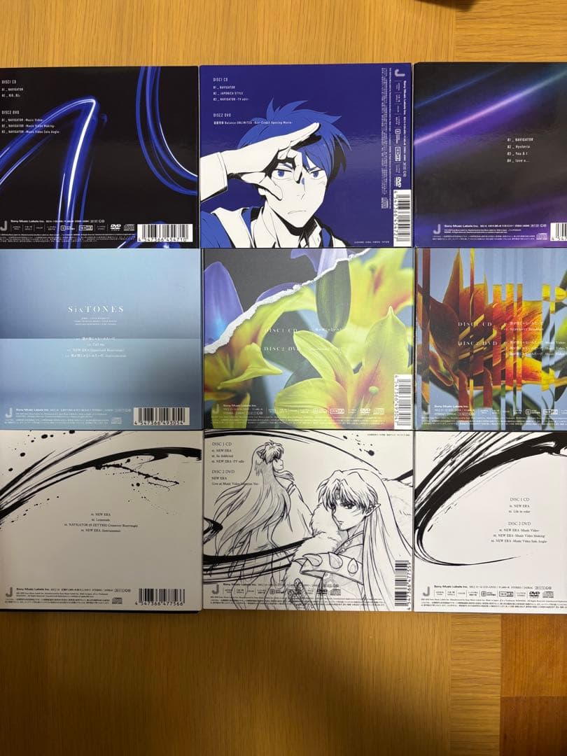 SixTONES シングルCD まとめ売り