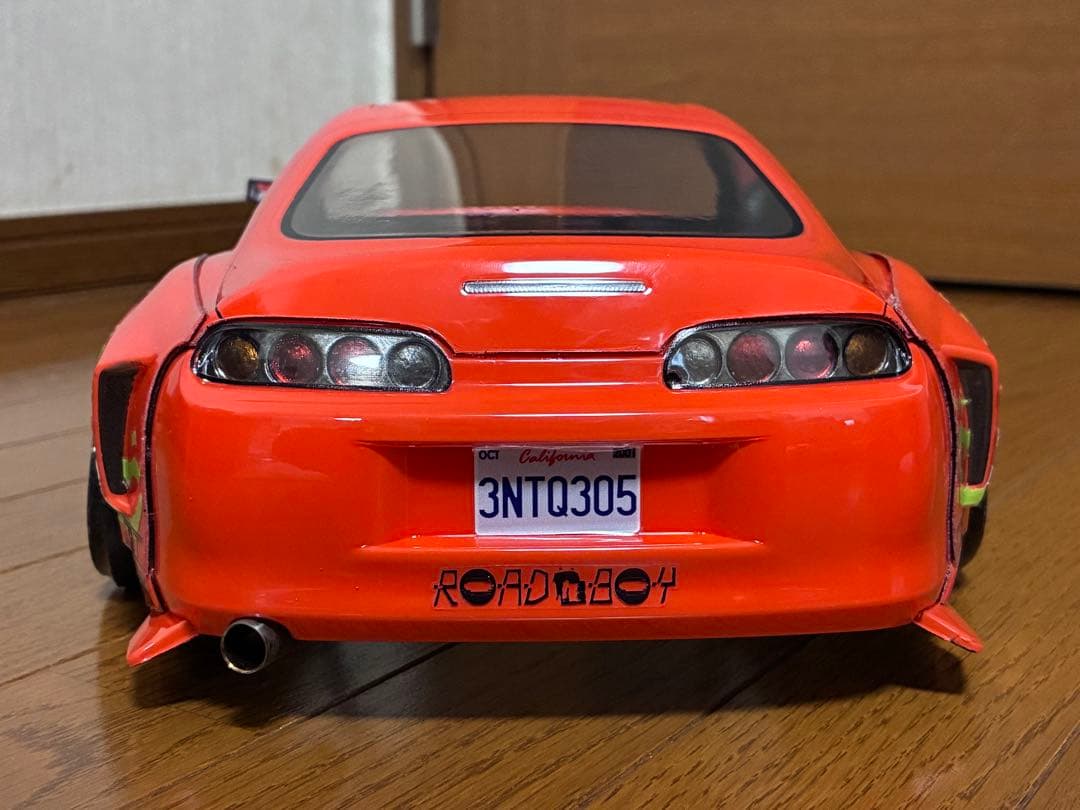 アディクション　80スープラ　BOMEX ラジコンボディ