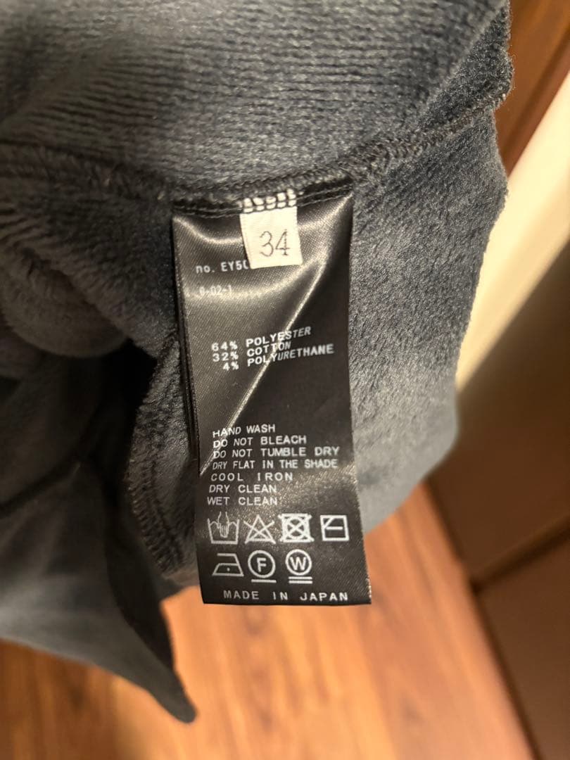 Warm Sweat Cargo Skirt カラー ブラック サイズ 34