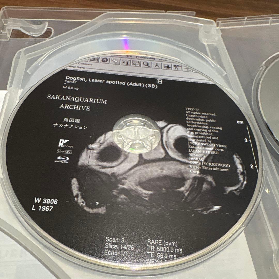 【極美品】サカナクション　魚図鑑　初回限定版CD2枚とDVD チケットホルダー付