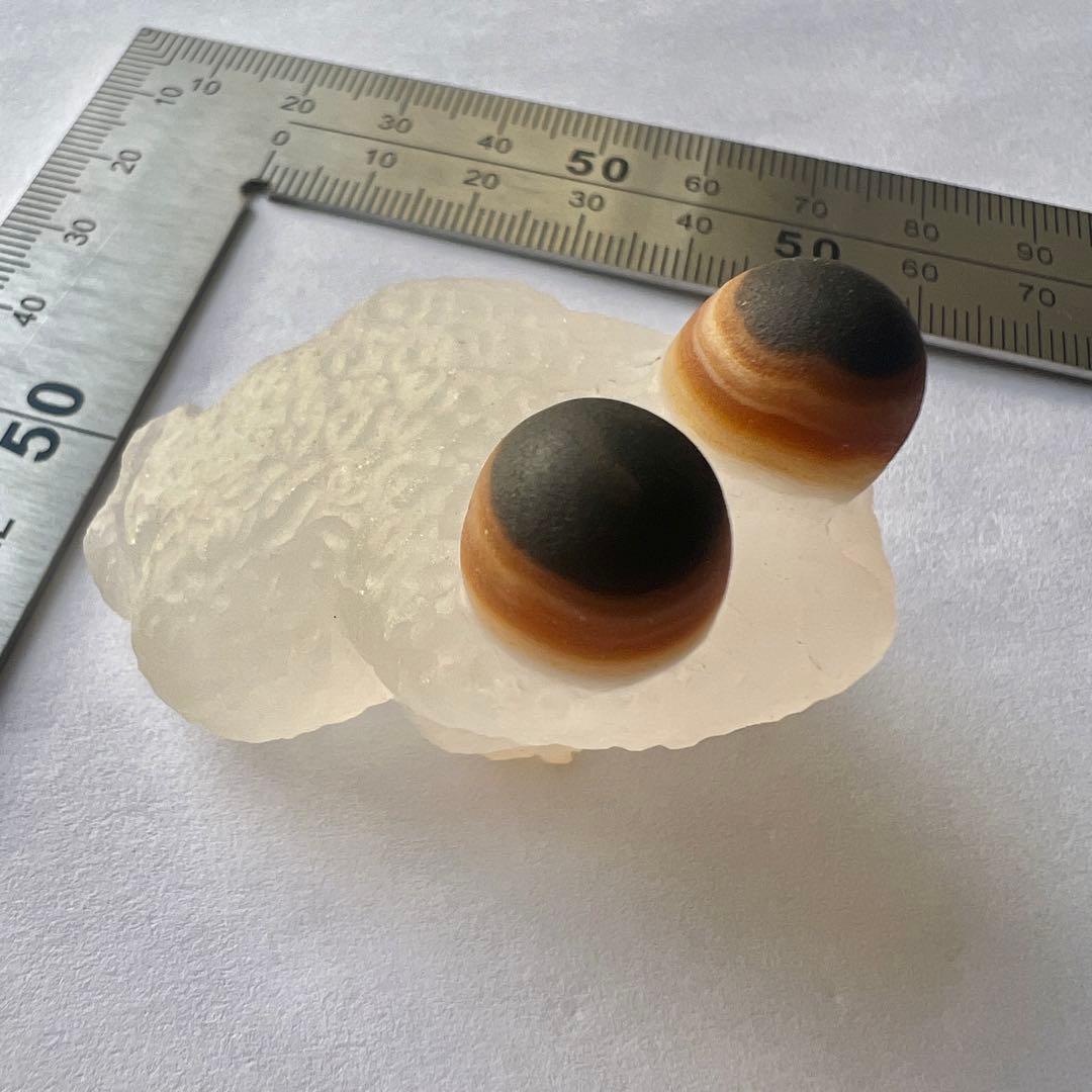 ゴビ瑪瑙 ゴビアゲート 51mm 鉱物　蒙古瑪瑙