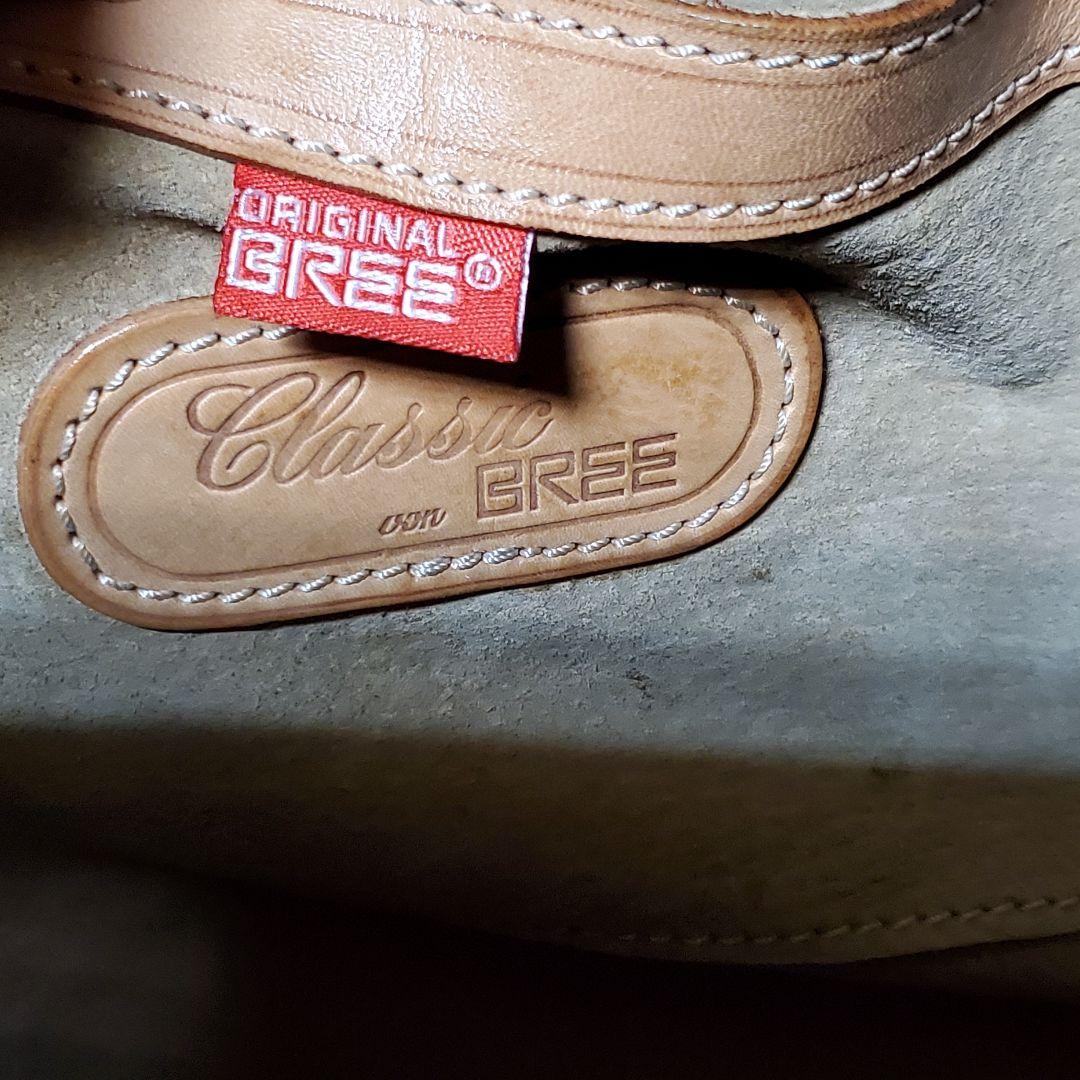 レア BREE オールレザー ボストンバッグ 2way 本革 ショルダーバッグ