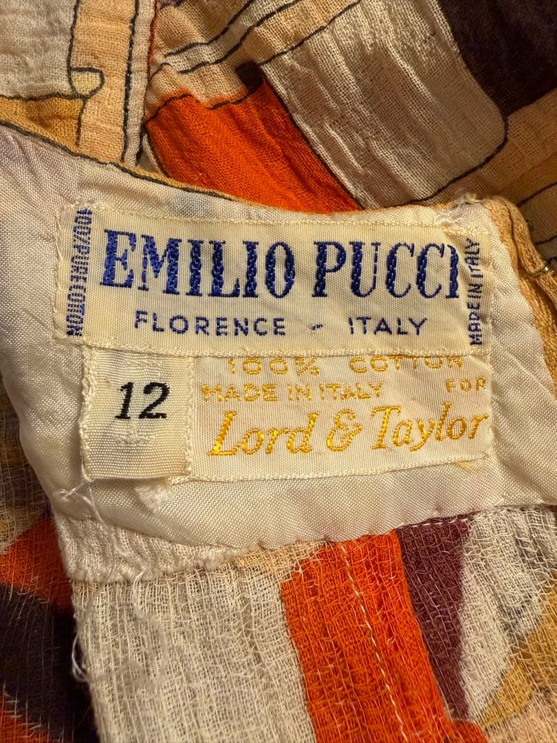 EMILIO PUCCI ヴィンテージ ワンピース