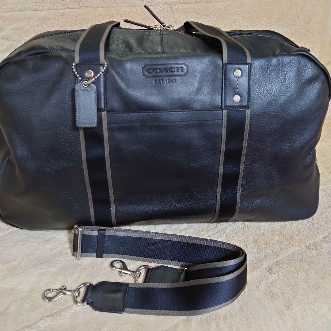 【希少ブラック】COACH ブラック ボストンバッグ