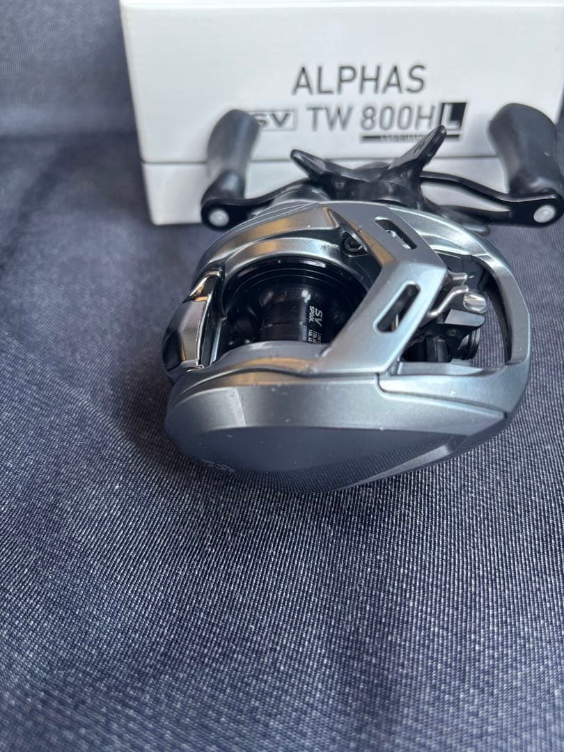 ダイワ 21アルファス SV TW 800HL ベアリング追加