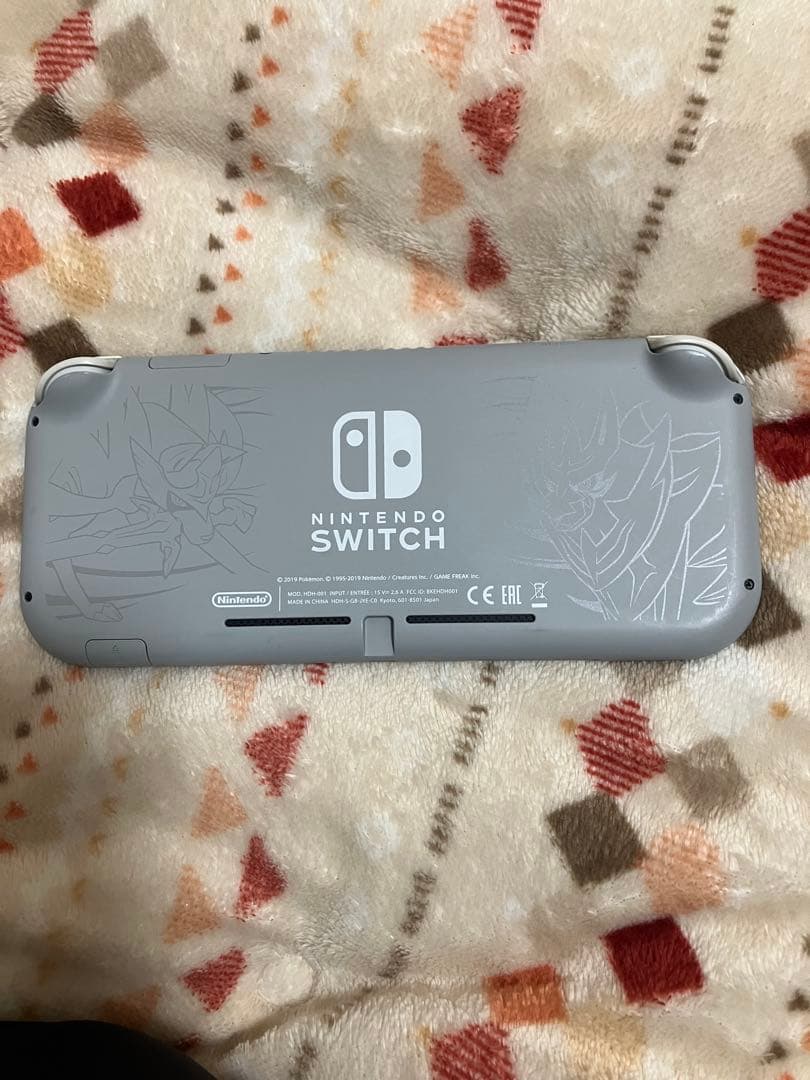 Nintendo Switch Lite グレー　ポケモン　箱なし　充電器なし