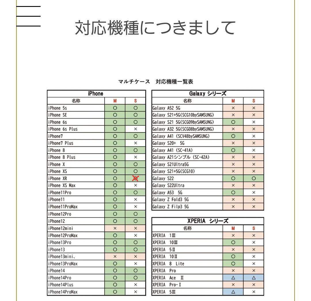 マルチケースM ajew エジュー iPhoneケース ファミリア ri3