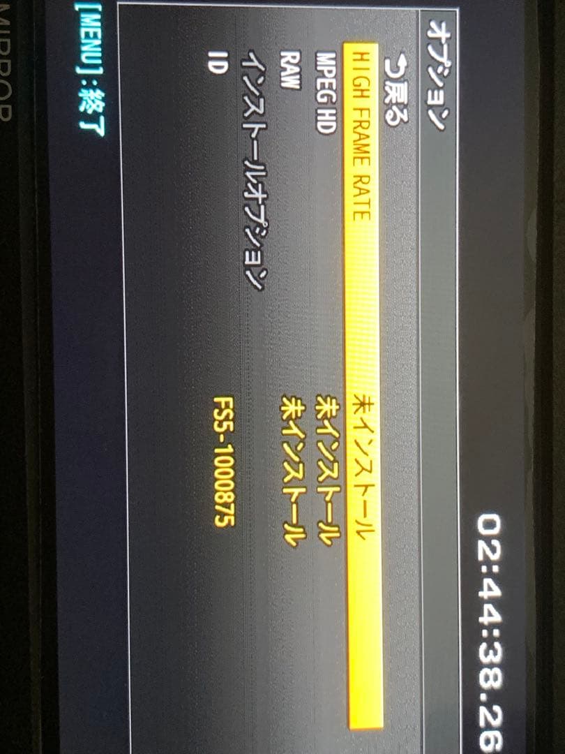 SONY FS5 業務用ビデオカメラ Gレンズ