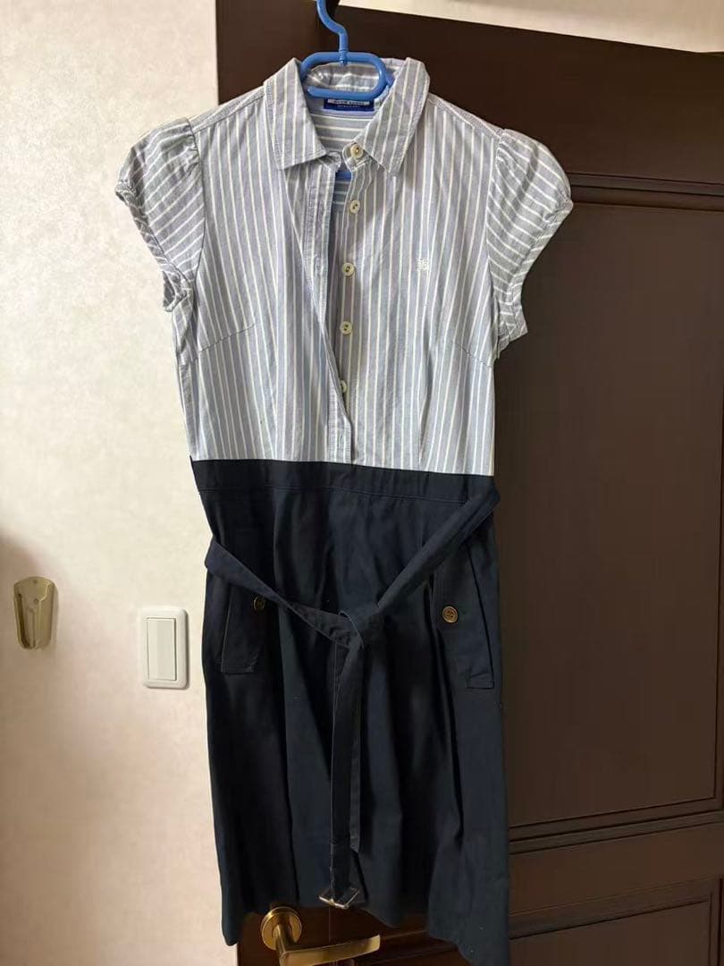 まとめ買い2点BURBERRY ブルレベルノースリーブワンピース 38