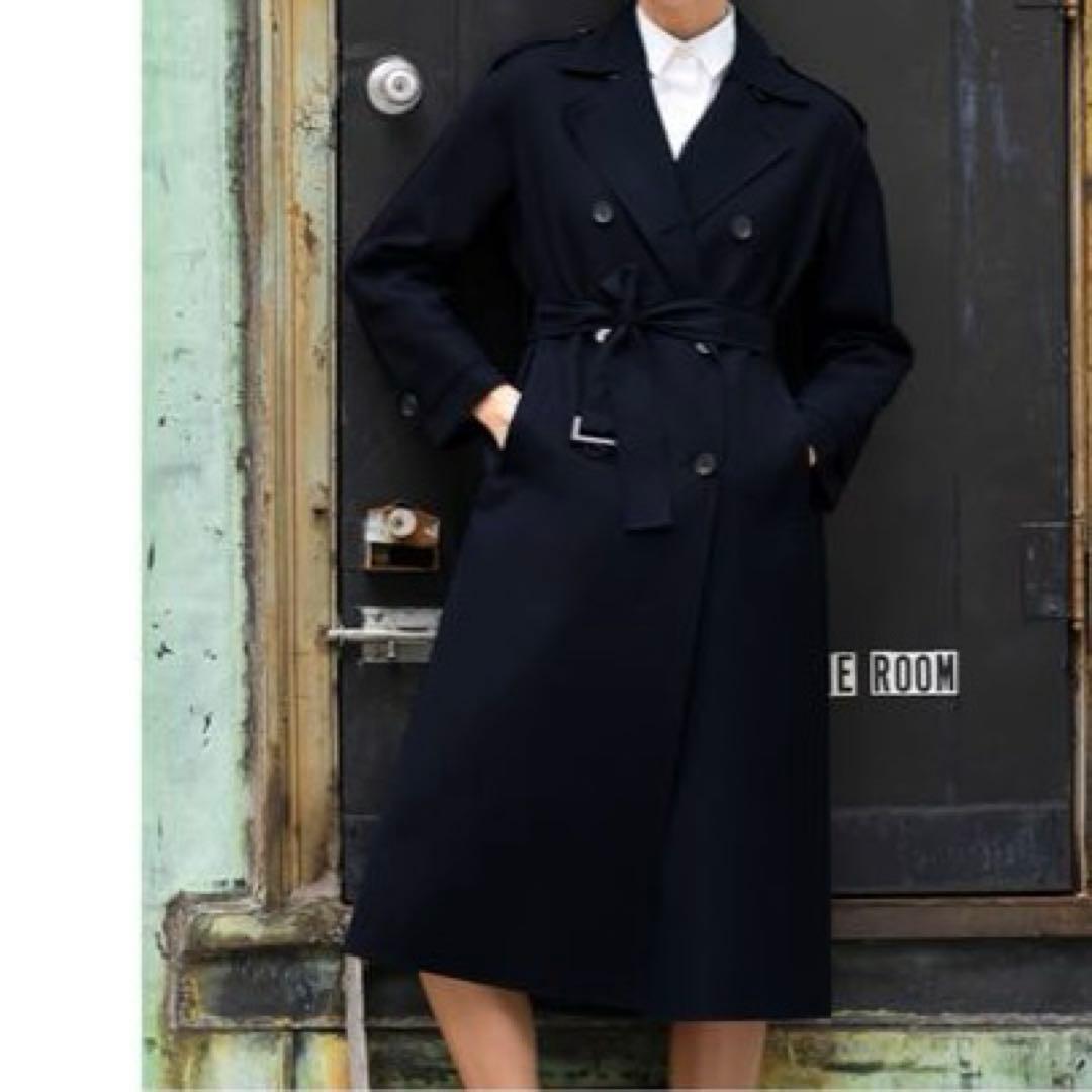2022美品！セオリーリュクス（38）トレンチコートMalden Kelimi