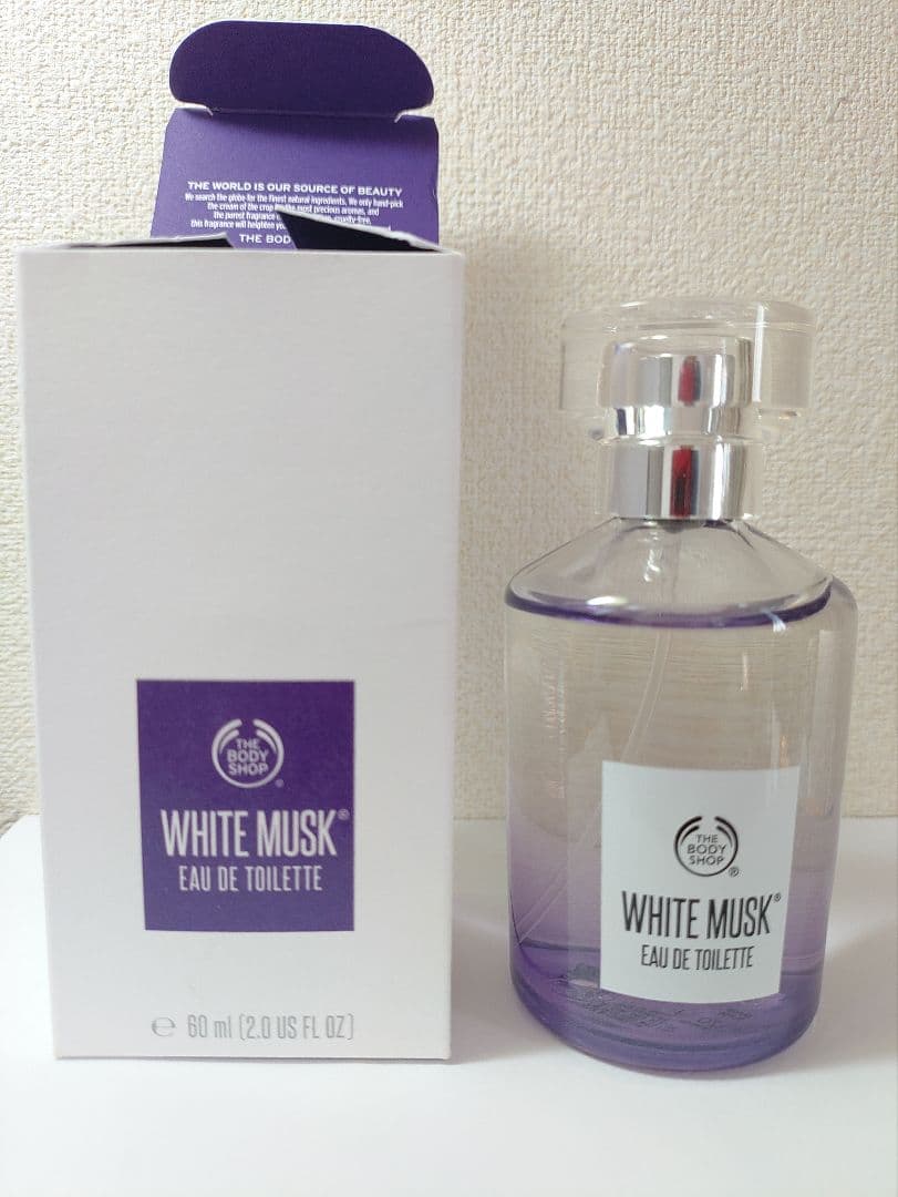 【たま】THE BODY SHOP ホワイトムスク 60ml　箱付き