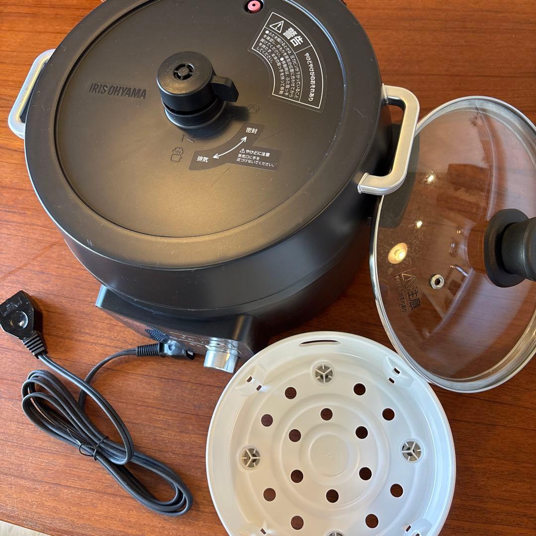 美品　アイリスオーヤマ　電気圧力鍋 PMP-MA4-B