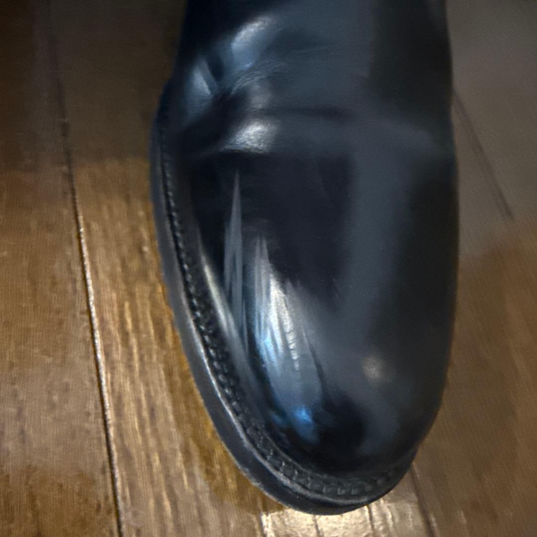 SARTORE サルトル ジョッキーブーツ ロングブーツ レザー 黒 37.5