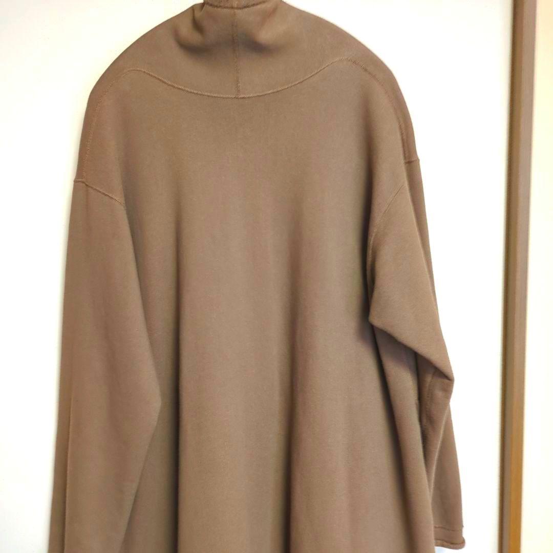 ぱーる、ヨーガンレールのモカブラウンの綿のコート　極美品