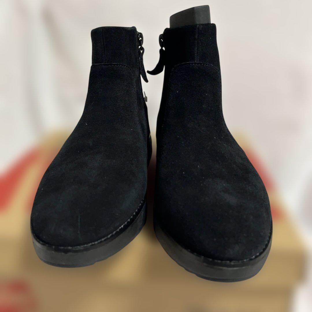 fitflopフィットフロップブラックアンクルブーツUS6.5 （23.5cm）