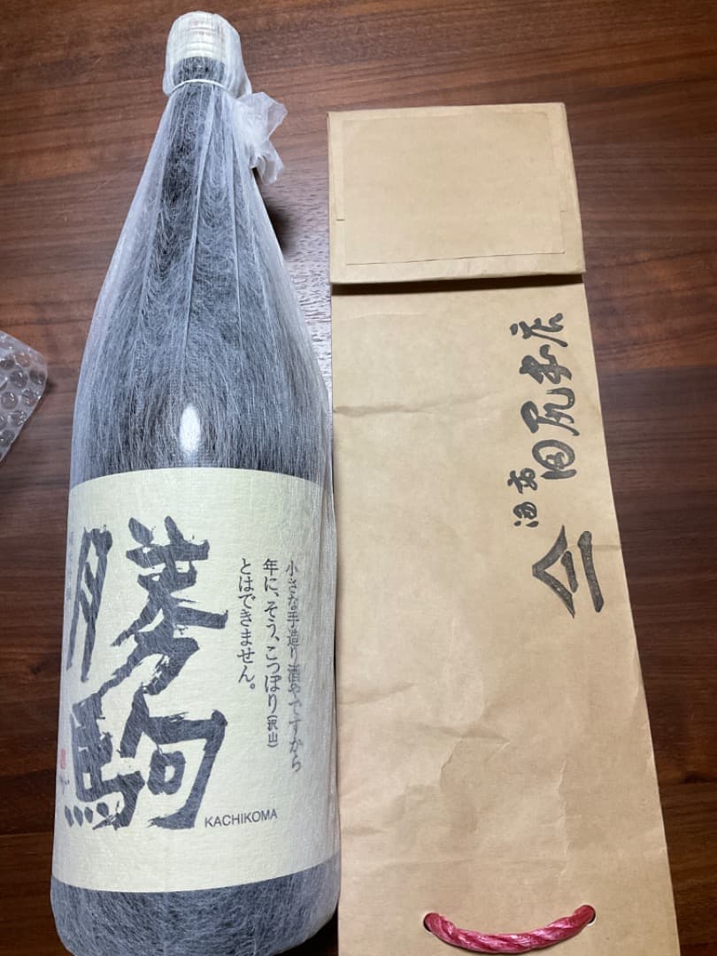 「勝駒」・富山高岡・純米吟醸 / 一升瓶1,800ml / 製造25年8月