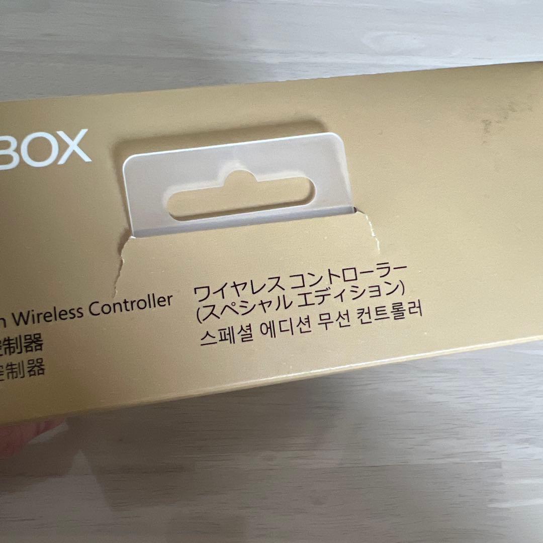 Xbox ワイヤレスコントローラー GOLD SHADOW QAU-00123
