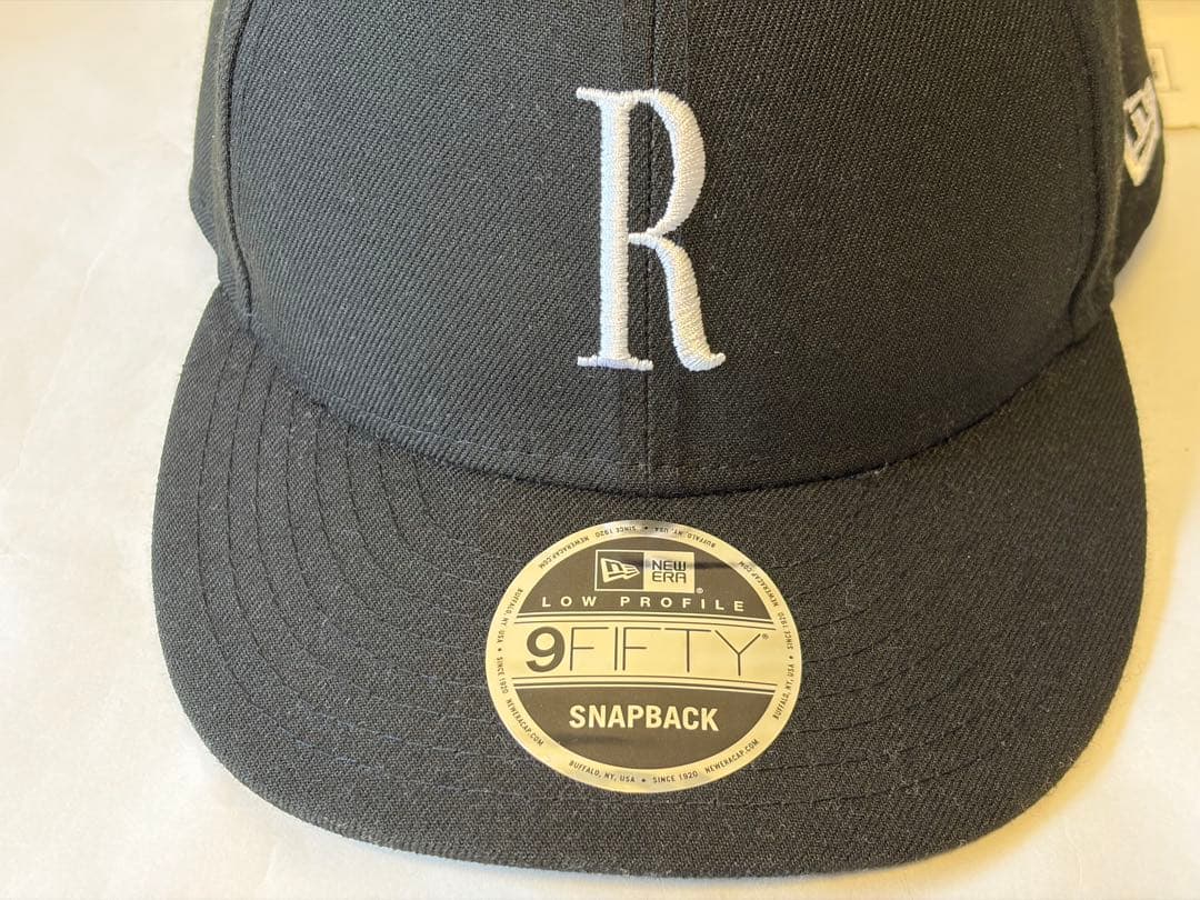 新品 RHC ロンハーマン× NEW ERA Rロゴ キャップ ブラック