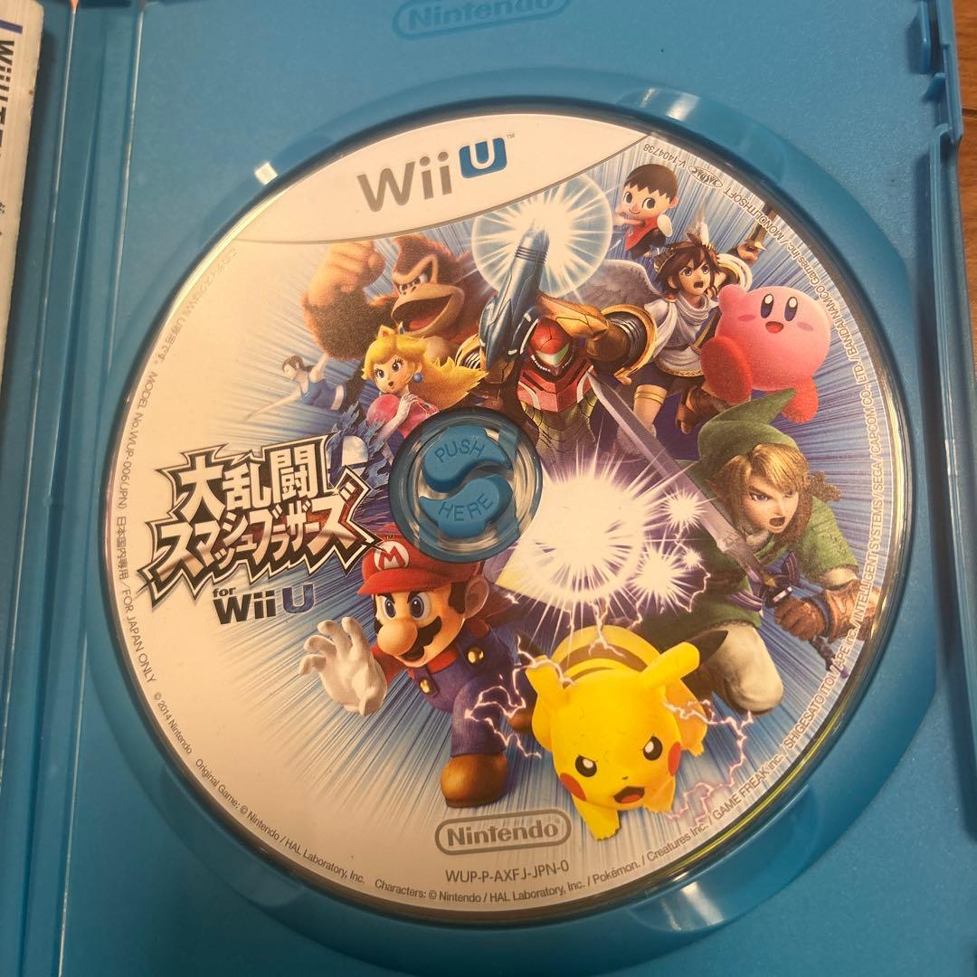 WiiＵゲームパット　ソフト６枚