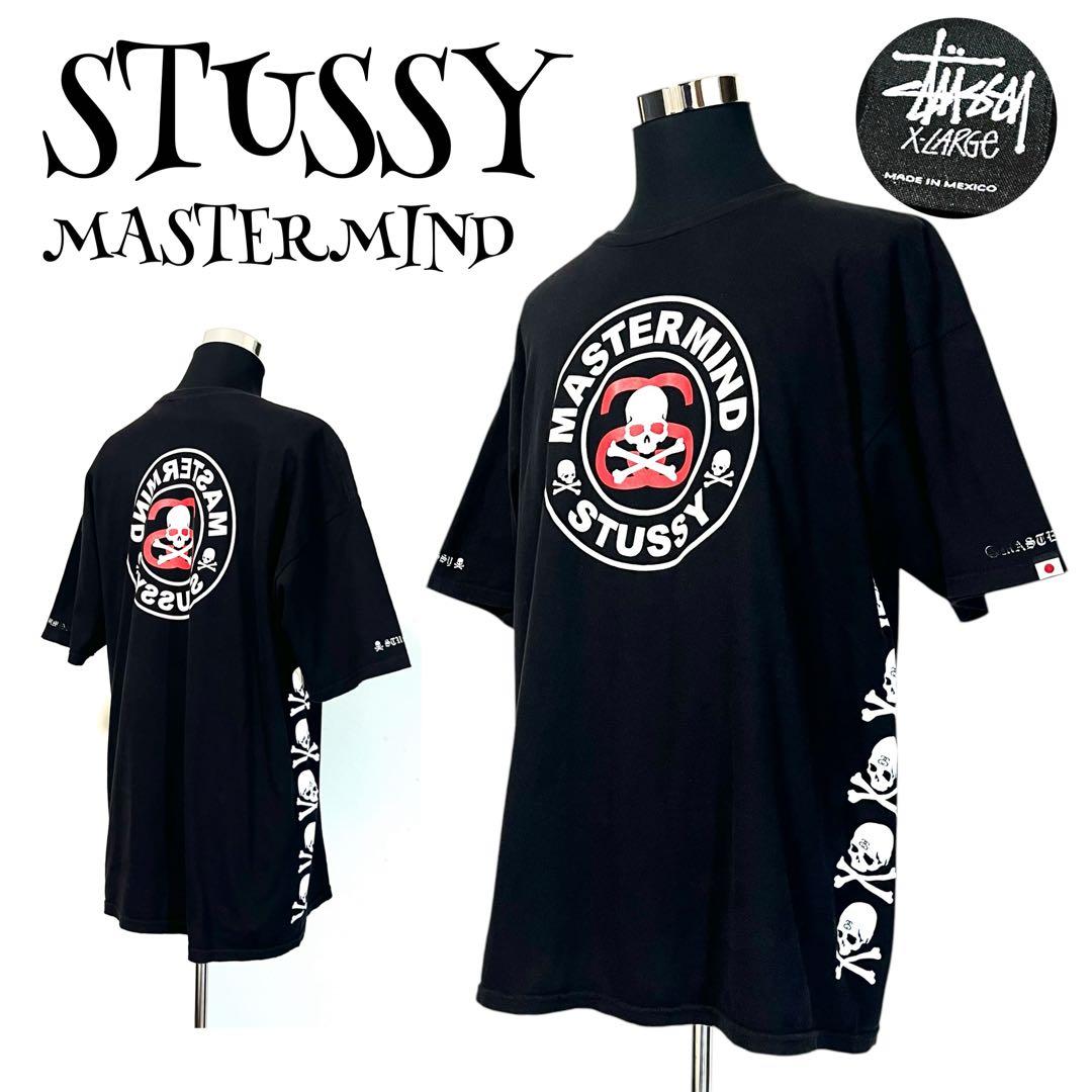 【XL】STUSSY × MASTERMIND JAPAN Tシャツ メンズ