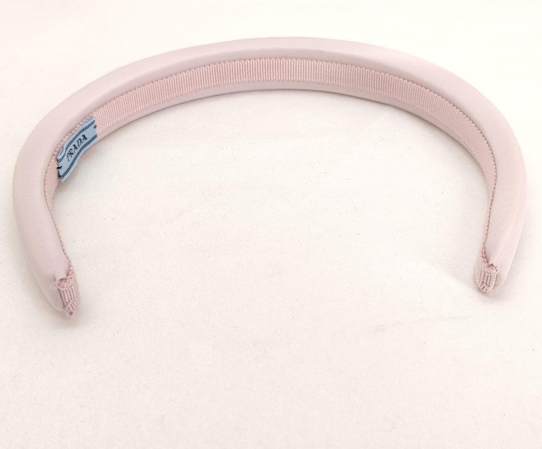 新品未使用 PRADA カチューシャ ピンク ヘアアクセ 箱・袋付