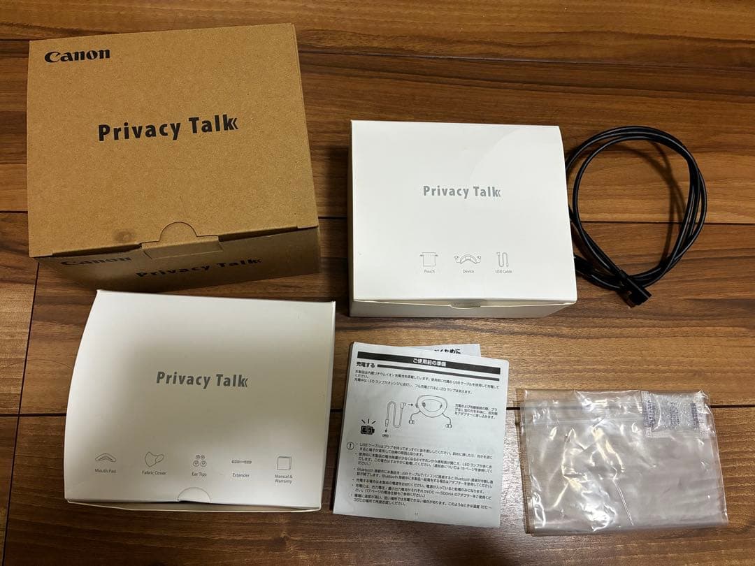 定価23,650円！Canon Privacy Talk