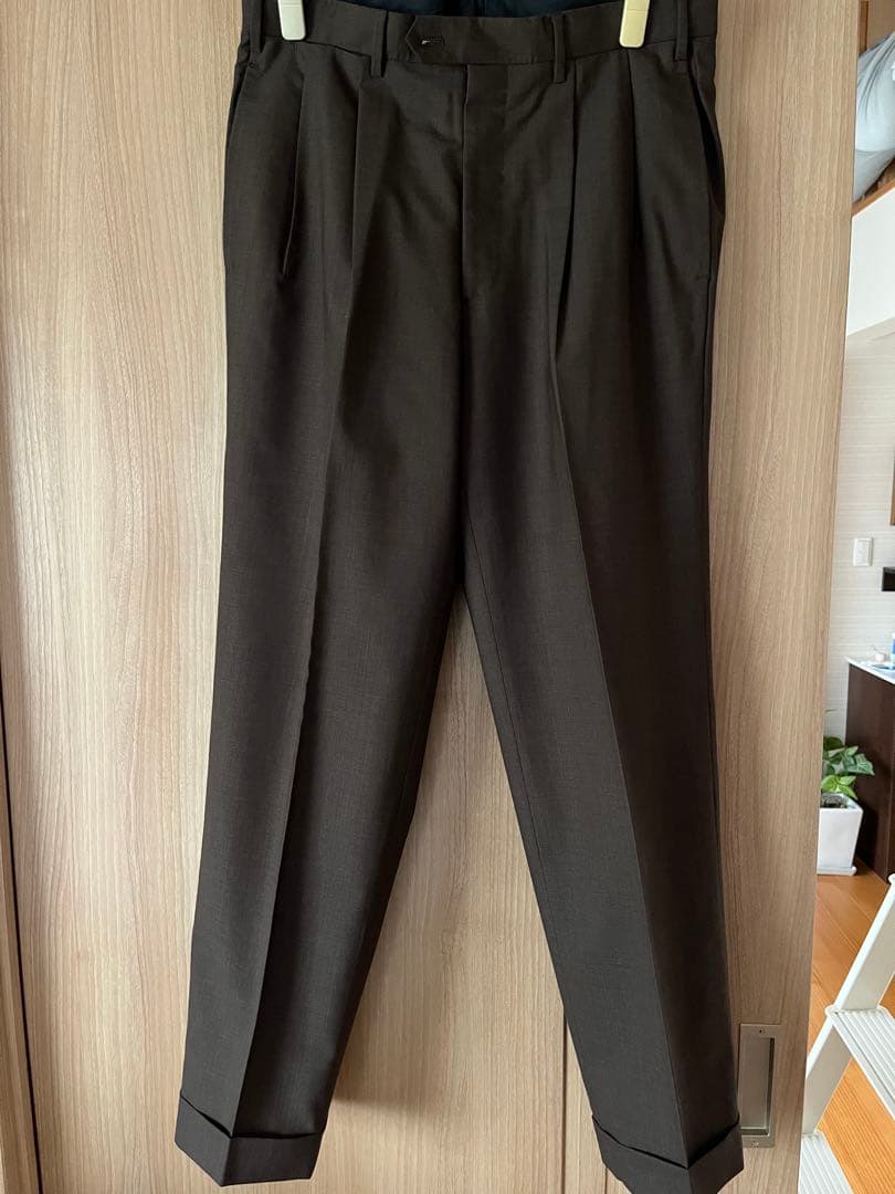［UNITED ARROWS］SOVEREIGN /3Bスーツ/48/ブラウン