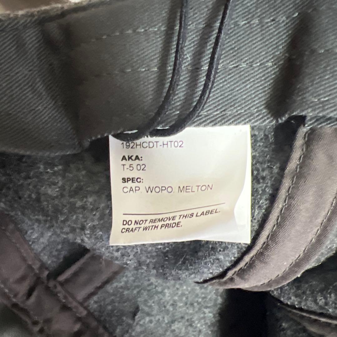 WTAPS グレー キャップ T-5 02
