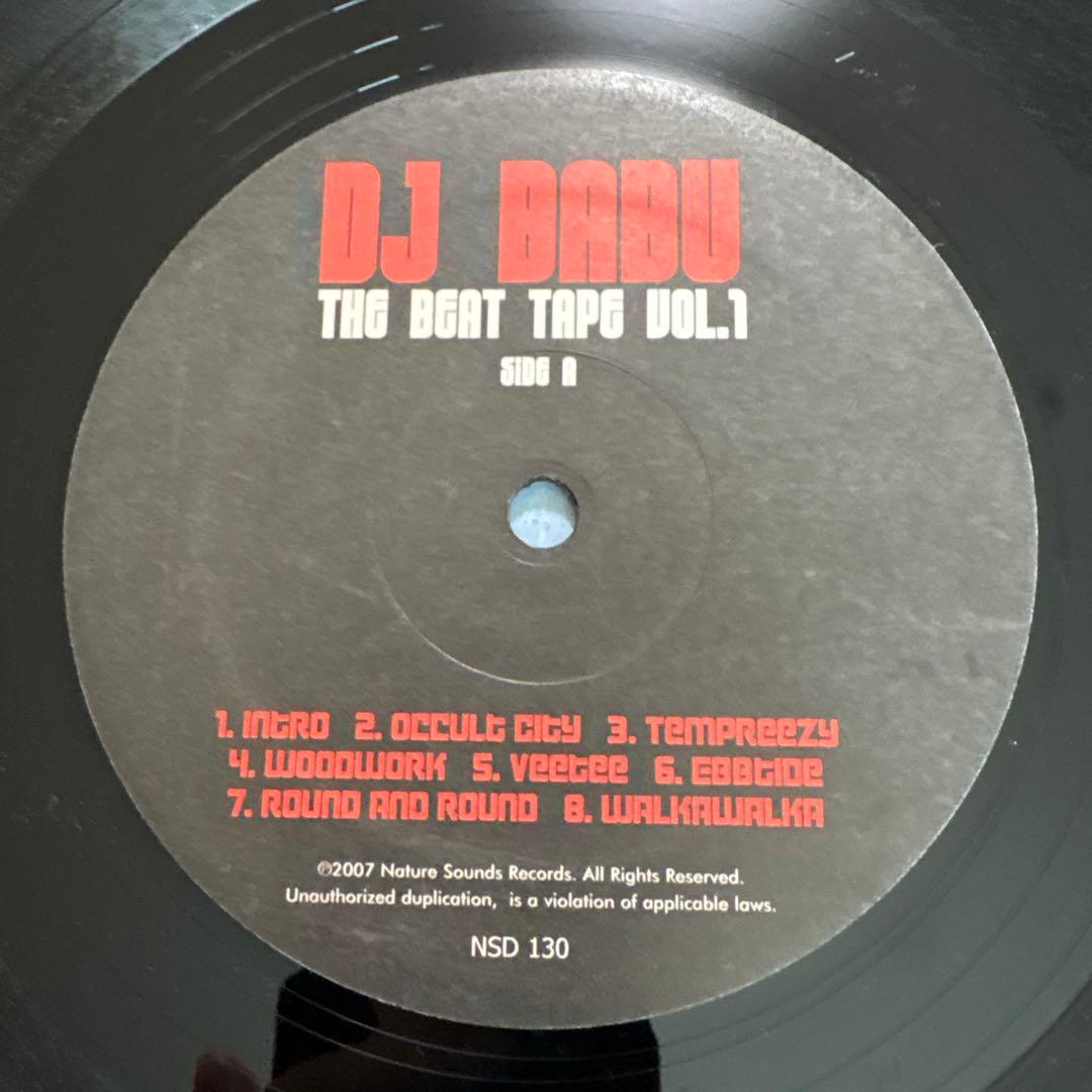洋楽 DJ Babu - The Beat Tape Vol. 1
