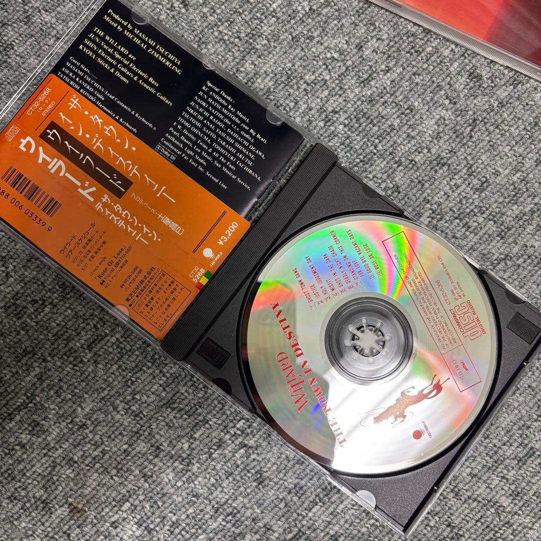 THE WILLARD CD 4枚セット 帯付き 80’s〜90’s 名盤！！！